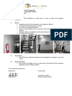 Staff House Assessment Report