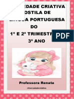 Apostila de Lingua Portuguesa 3 Ano