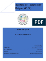 National Institute of Technology Raipur, (C.G.) : Term Project