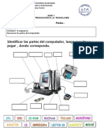 Introducción a la tecnología y partes del computador