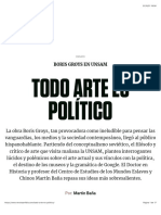 Todo Arte Es Político - Revista Anfibia