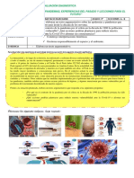 EVALUACION DIAGNOSTICA 3 Año