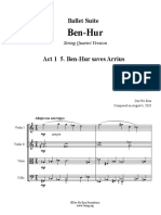 IMSLP654397-PMLP1049045-Dae-Ho Eom's Ben-Hur Ballet Suite For String Quartet Act 1 No.5 Ben-Hur Saves Arrius