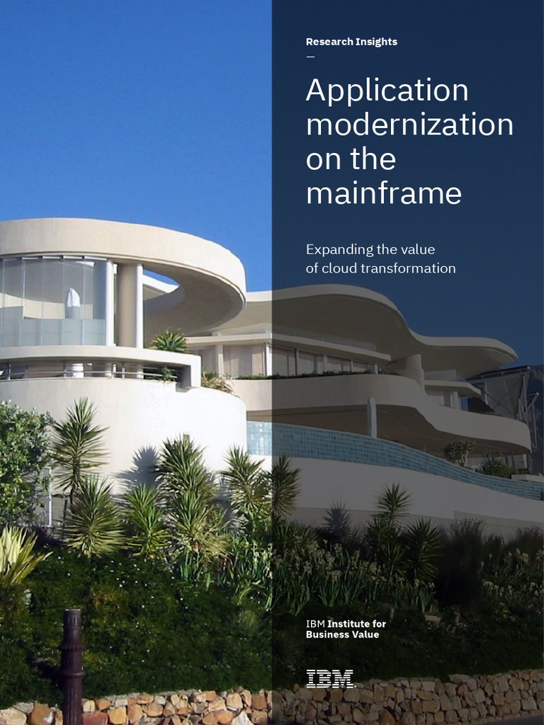 Application Modernization On The Mainframe | PDF