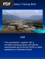 Chambrey Airport Briefing - 737 & BAe146.AvroRJ