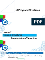 Lesson2 Program Structure-Sequential and Selection