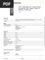 NetShelter SX Enclosures - AR3100