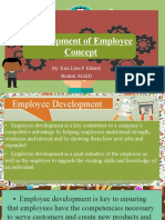 Development of Employee Concept: By: Kate Lynn P. Riberal Student, MAED