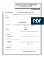 New Cashless Hospitalsation Form