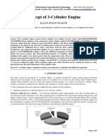 Concept of 3-Cylinder Engine
