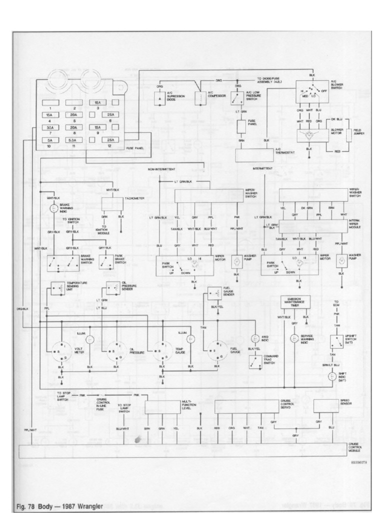 [DIAGRAM] Jeep Wrangler Yj Hardtop Wiring Harness Diagram - MYDIAGRAM