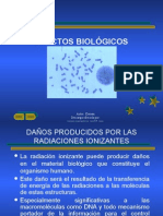 Efectos Biologicos de Las Radiaciones