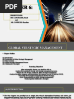 Chapter 6 Global Strategic Management