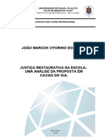 Justiça Restaurativa Na Escola: Análise Da Proposta em Caxias Do Sul.