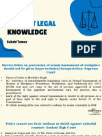 Current Legal: Knowledge