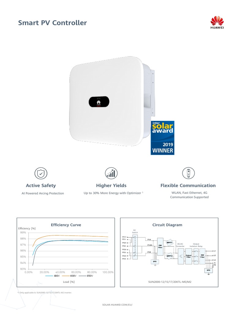 Huawei Smart PV Controller Specs | PDF