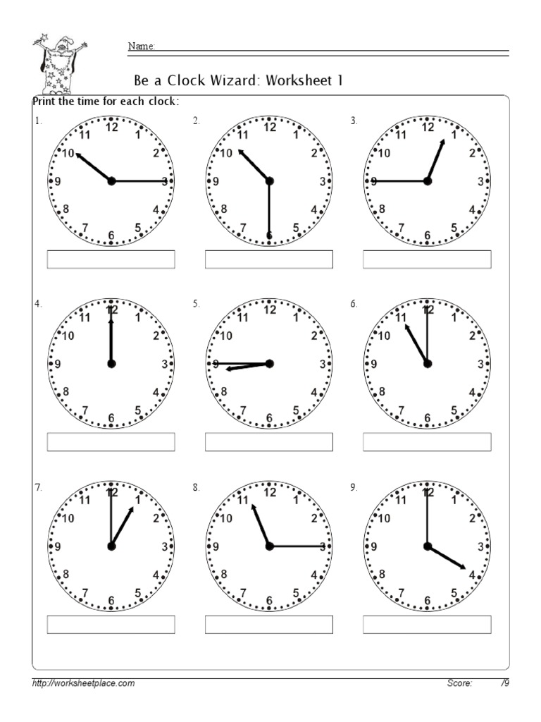 Time Worksheets | PDF