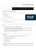 Document - HPE ProLiant ML10 Gen9 Servers - How to Change Boot Mode in ML10 Gen9 Server _ HPE Support