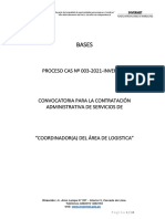 Bases Proceso Cas #003-2021