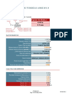 Dimensionado de Tuberías ASME B31.8.