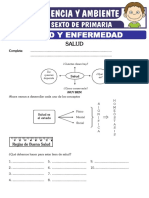 Salud y Enfermedad para Sexto de Primaria