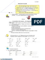 Probă de Evaluare: Învăţătoare, Munteanu Ionela