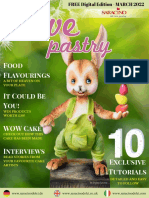 Saracino We Love Pastry Free Monthly Digital Tutorials Magazine March 2022