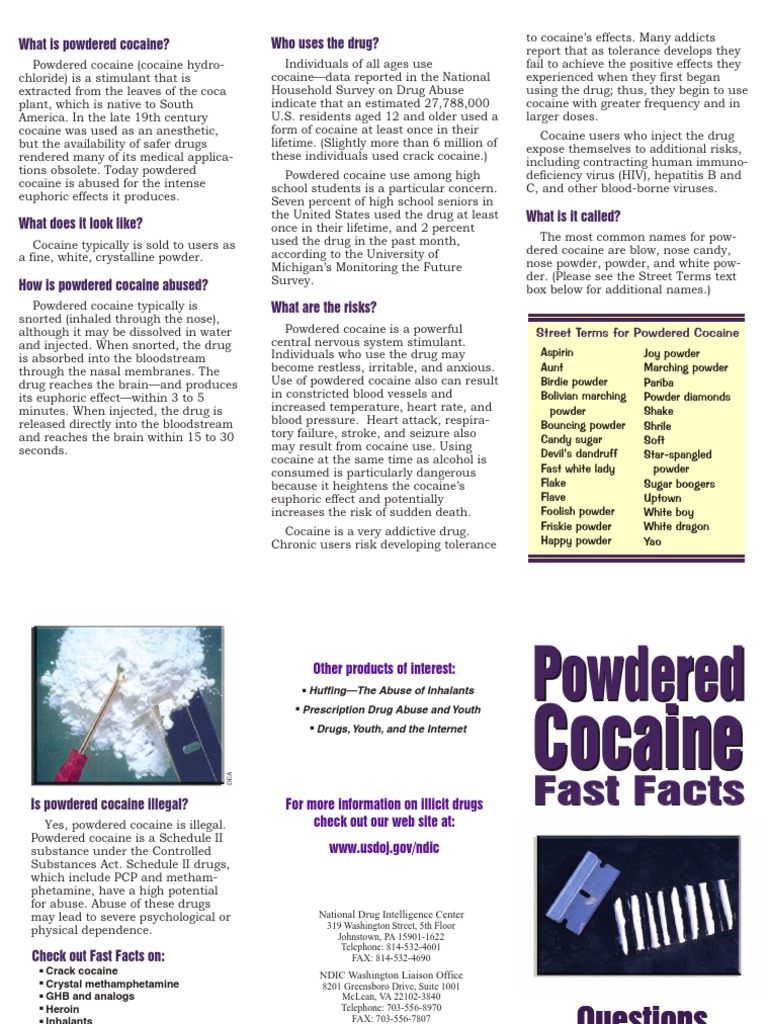 Cocaine: The Star-Spangled Powder