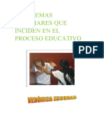 Problemas Familiares Que Inciden en El Proceso Educativo