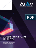 AIAC Arbitration Rules 2021