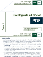 Tema 1 - Tutoria - Emocion