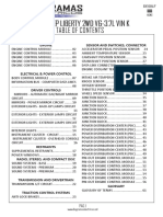 2006 Jeep Liberty 2WD V6-3.7L VIN K Table of Contents