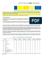 Estatísticas Síntese: Estatísticas de Salários Por Profissão Na Construção Abril 2021