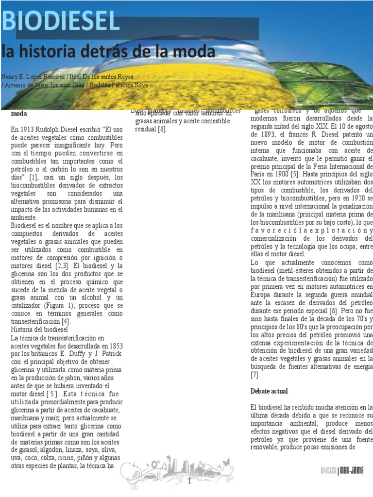 Biodiesel | PDF