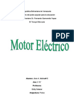 Trabajo de Motor Electrico