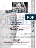 Farmall DV550 Diesel Engine Service Manual