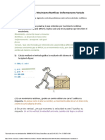 Actividad 2 Unidad 3. Movimiento Rectil Neo Uniformemente Variado