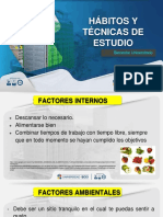 Hábitos y técnicas de estudio