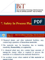 Safety in Process Plant Design