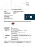 Safety Data Sheet: Chemical Name Cas # Percent Classification Note