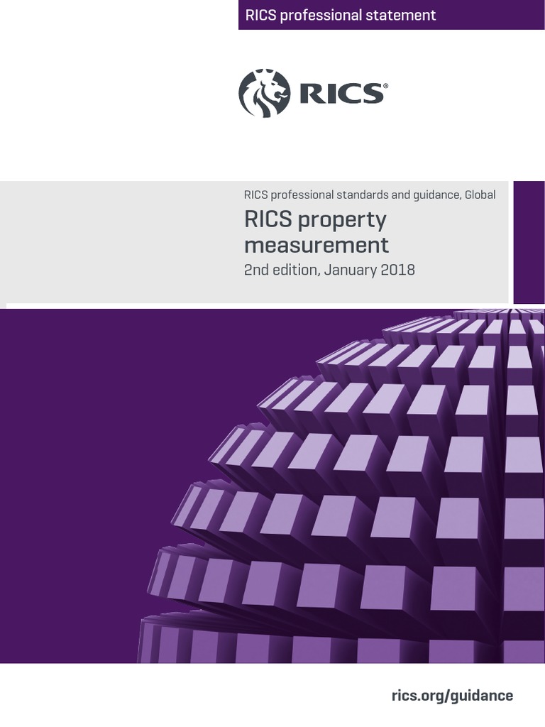 RICS Property Measurement 2nd Edition, January 2018 PDF Real