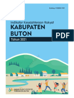 Indikator Kesejahteraan Rakyat Kabupaten Buton Tahun 2021