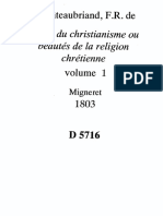 Chateaubriand - Génie Du Christianisme 01