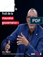 ? (LA GRANDE INTERVIEW) de Paul Kagame