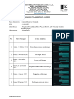 Logbook Proposal Skripsi - Saaroh Dhiyaaul Hasanah