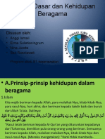 Konsep Dasar & Kehidupan Beragama