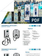 Instalação de estações de recarga elétrica