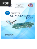 Grade 4 - SUMMATIVE TEST - QUARTER 2 | PDF