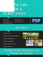 Mudança de Atitude e Persuasão