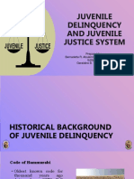 Juvenile Delinquency and Juvenile Justice System